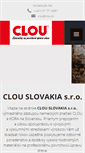 Mobile Screenshot of clou.sk